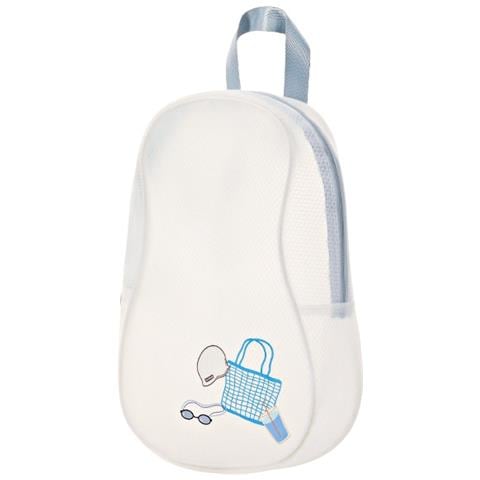 Borsa Da Nuoto A Separazione Asciutto-bagnato Borsa Da Toilette In Pvc Borsa Sportiva White - Foto 1