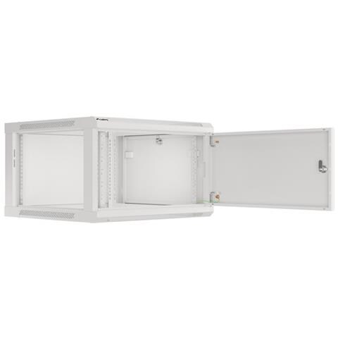 Lanberg WF01-6606-00S, Da parete, 6U, 60 kg, Griglie, 20,3 kg, Grigio - Foto 15