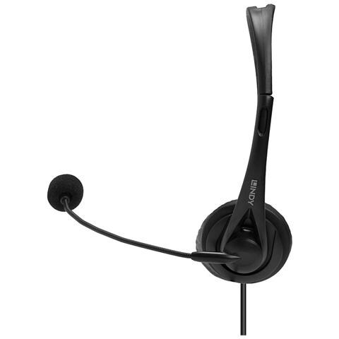 20432 Cuffia e Auricolare Cablato Casco Ufficio Nero - Foto 2