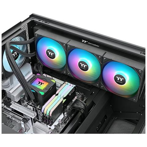 LA360 ARGB Scheda madre Kit di raffreddamento a liquido 12 cm Nero 1 pz - Foto 6