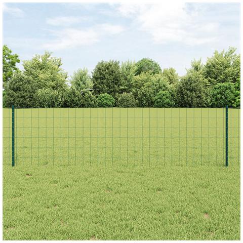 Recinzione Euro con palo 50 x 0,6 m Acciaio rivestito in PVC - Foto 2
