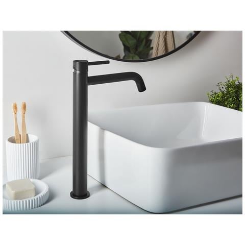 Miscelatore Per Lavabo Alto Salinas Ottone Nero - Foto 1