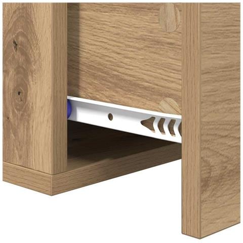 Armadio da Notte rovere artigianale 35 x 35 x 20 cm - Foto 9