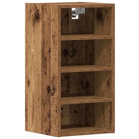 Mobile Pensile “Riga” Legno Antico 30x29,5x60 cm - Foto 1