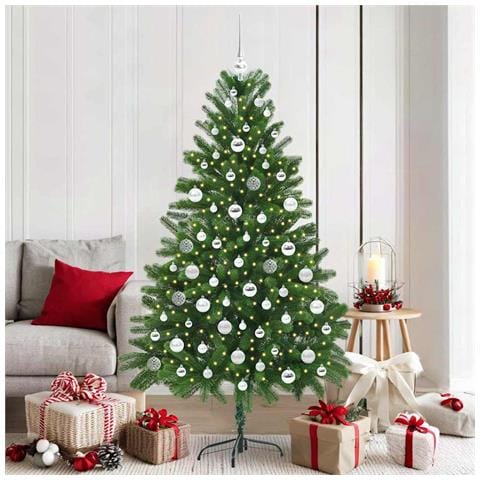 Albero di Natale con 300 LED con supporto Verde 180 cm PE - Foto 2