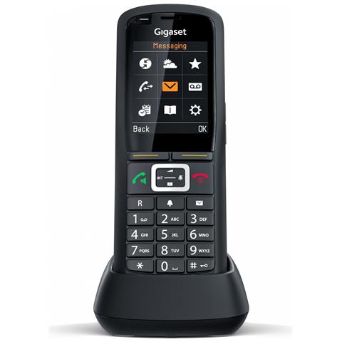 R700H PRO Telefono DECT Identificatore di chiamata Nero - Foto 1