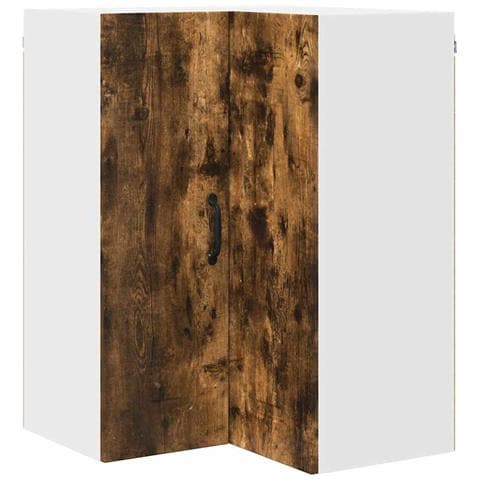 Pensile cucina Rovere fumé 57 x 57 x 80 cm Legno multistrato - Foto 1