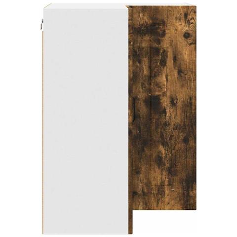 Pensile cucina Rovere fumé 57 x 57 x 80 cm Legno multistrato - Foto 7