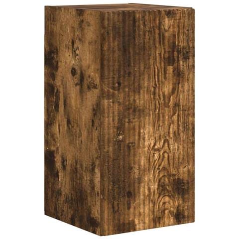 Mobile TV da parete Rovere fumé 30 x 31 x 60 cm - Foto 1