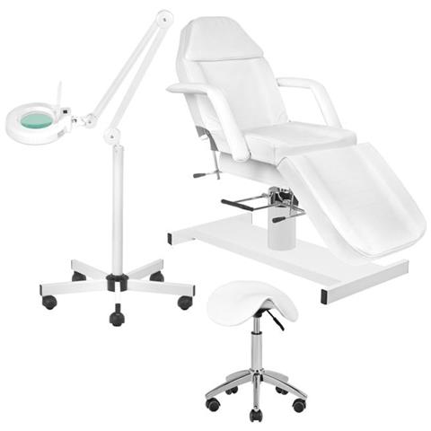 Set poltrona 210 + lampada ingrandente S5 + sgabello 302 - Foto 1