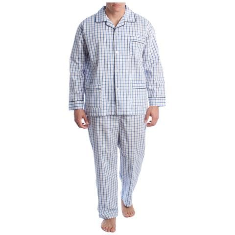 Pigiama Da Uomo In Popeline Di Cotone Klp5 - Foto 1