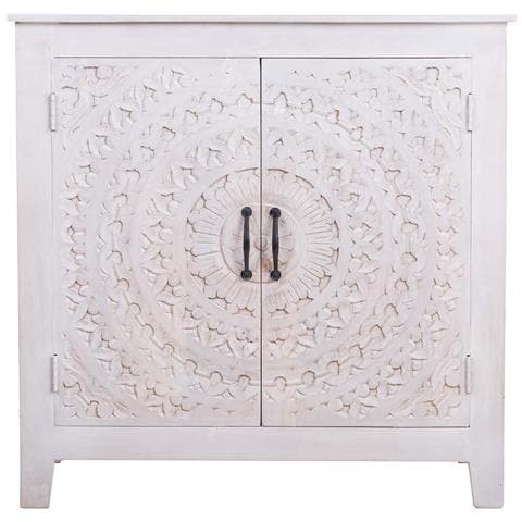 Mobile Da Ingresso In Legno E Metallo Rifinito Artigianalmente 89x38x89 - Foto 2