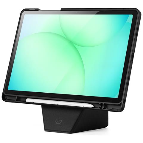 Cover per Galaxy Tab A11+ - Pelle /PU, Nero - Foto 2