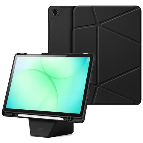 Cover per Galaxy Tab A11+ - Pelle /PU, Nero - Foto 1