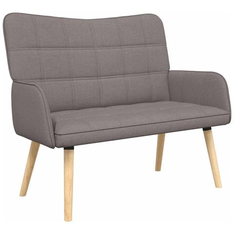 Sofa a Due Posti Talpa 115 x 61 x 87 cm Tessuto - Foto 1
