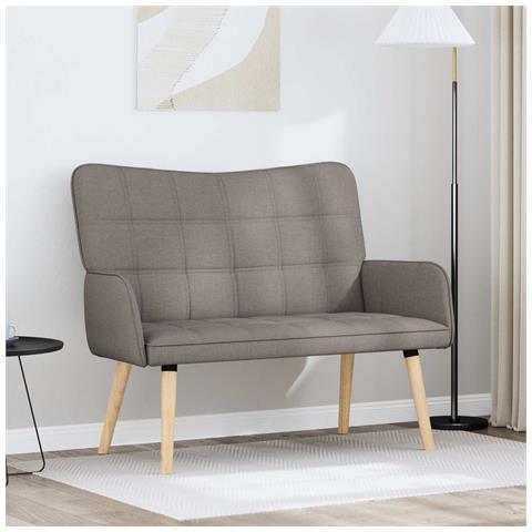 Sofa a Due Posti Talpa 115 x 61 x 87 cm Tessuto - Foto 2