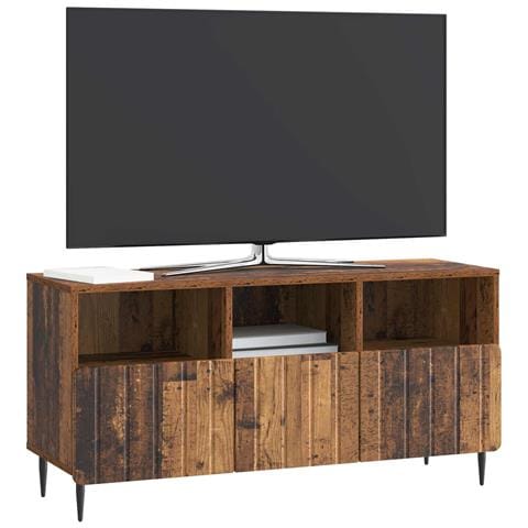Mobile TV Legno antico 102 x 34,5 x 50 cm Legno ingegnerizzato - Foto 2