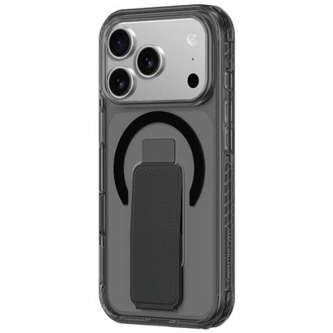 Custodia Per Iphone 17 Pro Nera Con Supporto Magsafe Amazingthing - Foto 4