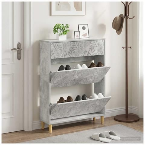 Mobile per scarpe DELFT 78 x 24 x 103 cm Legno ingegnerizzato - Foto 2