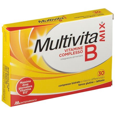 Multivitamix Vit Complesso B 30 Compresse Bistrato - Foto 5