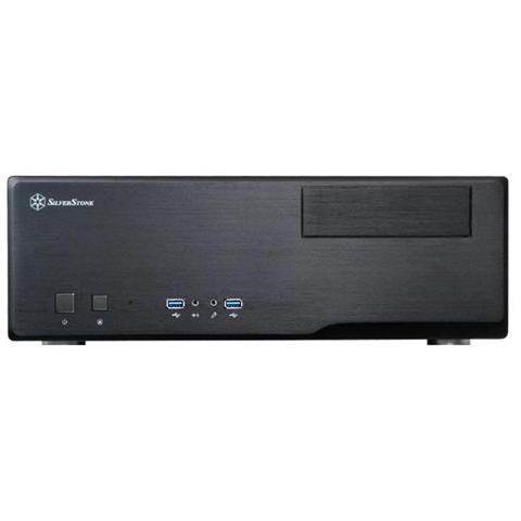 Case Grandia SST-GD05B USB 3.0 HTPC Micro-ATX, Mini-DTX, Mini-ITX Colore Nero - Foto 9