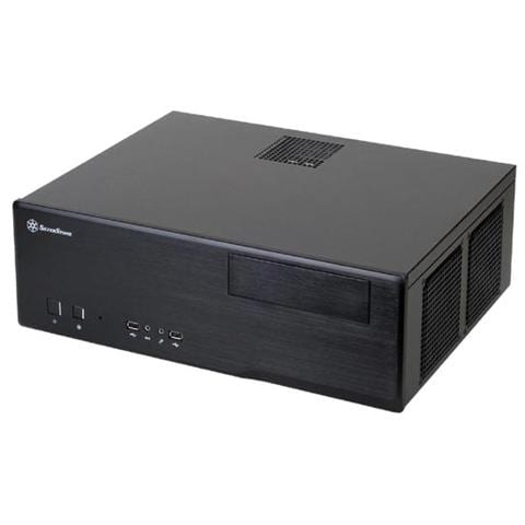 Case Grandia SST-GD05B USB 3.0 HTPC Micro-ATX, Mini-DTX, Mini-ITX Colore Nero - Foto 2