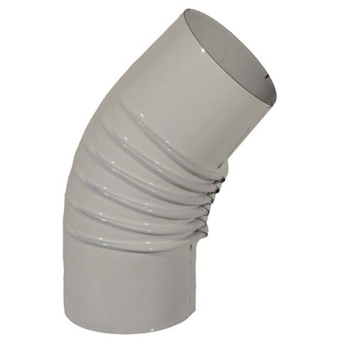 Gomito Smalt. Bianco 45° Cm 12 - Foto 1