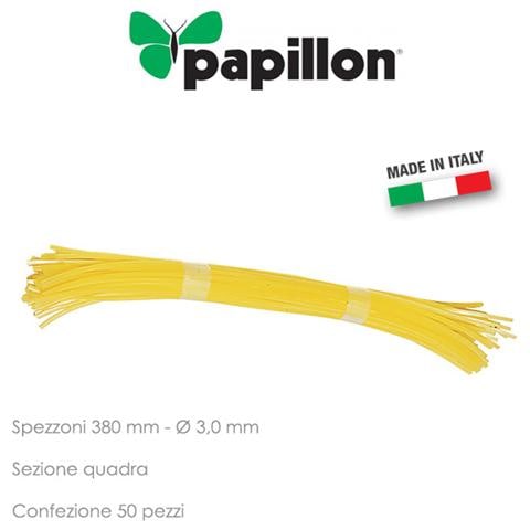 Filo nylon quadro 3 mm per decespugliatori 50 pz - Foto 1