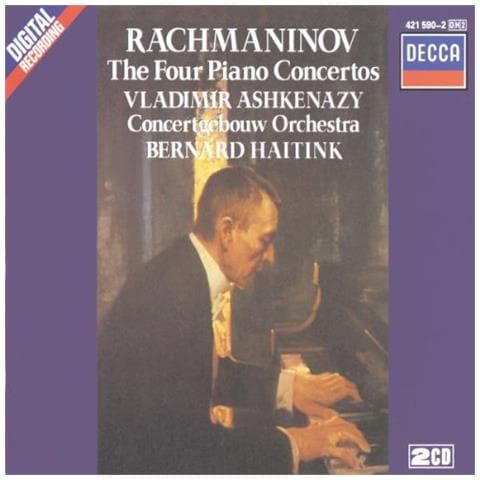 Rachmaninov - The Four Piano Concertos Nos. 1-4 - Vladimir Ashkenazy (2 Cd)  - Foto 1