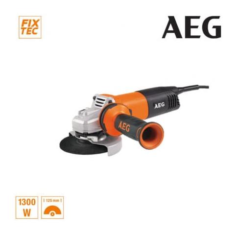 Smerigliatrice Elettrica Aeg 1300w 125mm Ws13125-sxe 1300w 125mm Ws13125-sxe - Foto 2