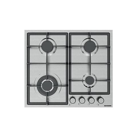 AS5443X01 piano cottura Stainless steel Da incasso 60 cm Gas 4 Fornello (i) - Foto 1