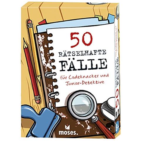 Mosé. 30241 50 Enigmatico Casi Per Codice Schiaccianoci E Junior Di Investigatori, Bambino Occupazione, Gioco - Foto 1