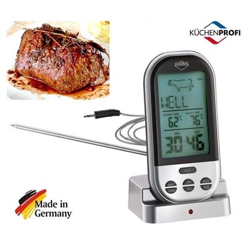 Radio Termometro Digitale A Sonda Portatile Fino 30m Programmabile Kuchenprofi - Foto 1