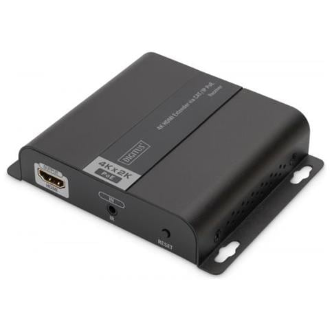4k Hdmi Extender - Receiver Unit Over Ip/cat 5 - 6 (120m) - Poe Powered - Foto 1