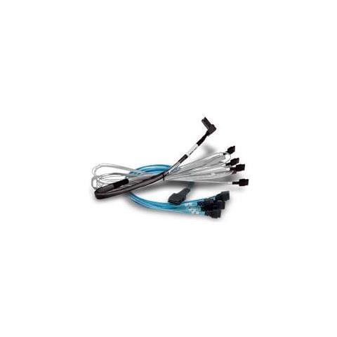 Cavo interno SAS - 1x8 Slim SAS (SFF-8654) (M) a OCuLink (SFF-8612)  - Foto 1