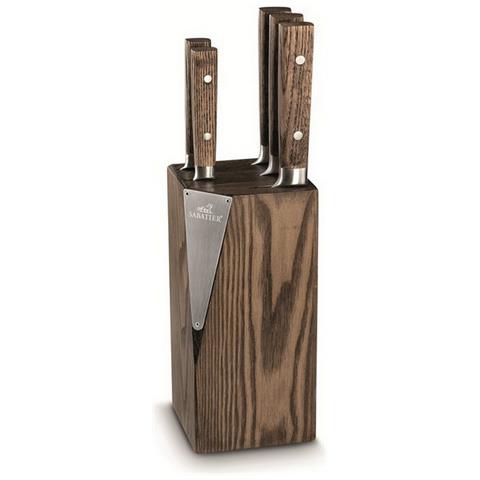 Blocco Di 5 Coltelli In Acciaio Inox - 668682 - Foto 1