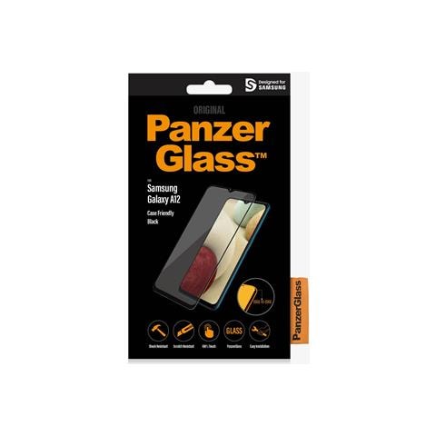 Case Friendly - Bildschirmschutz Fr Handy - Glas - Kristallklar, Black Border - Fr Samsung Galaxy A12 (7251) - Foto 20