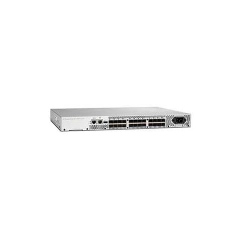 Interruttore canale fibra HP StorageWorks 8 Gbps - 8 Fiber Channel Ports - 8 x Slot espansione - Gestibile - Rack-Montabile - Foto 1