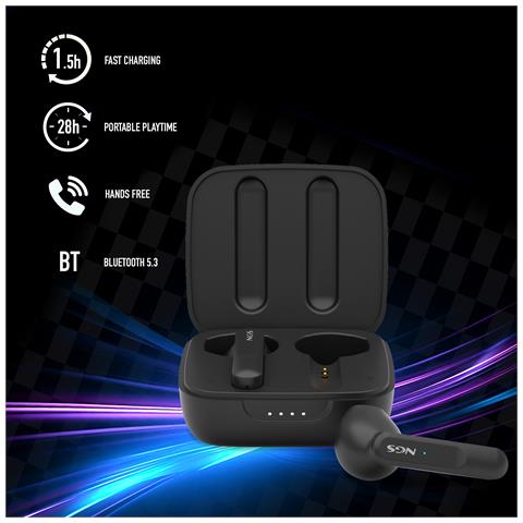 ARTICA MOVE Cuffie Wireless In-ear Musica e Chiamate Bluetooth Nero - Foto 5