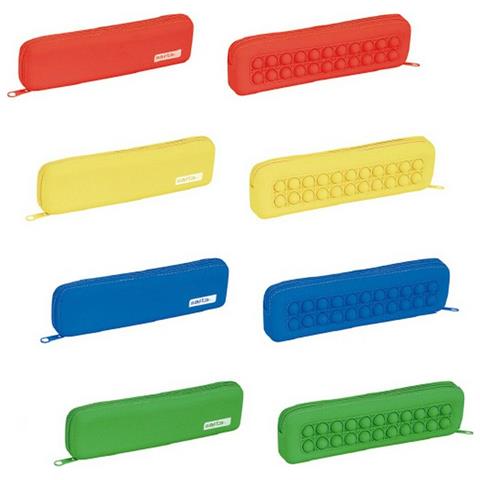 Astuccio Scuola Safta Pop It Multicolore Stretto (12 Pezzi) - Foto 2