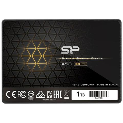 SSD A58 1 TB 6 gbit /s velocità: 530 mb /s 450 mb - Foto 1