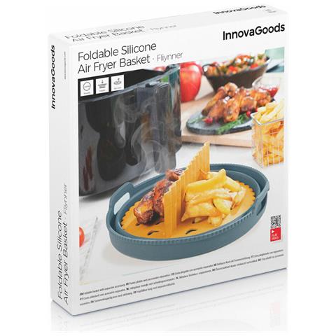 Cestello Pieghevole In Silicone Per Friggitrice Ad Aria Fliynner Innovagoods - Foto 2