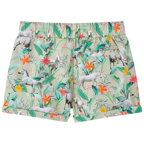 Pantaloncini Bambino Coulisse Khaki Chiaro 92 - Foto 2