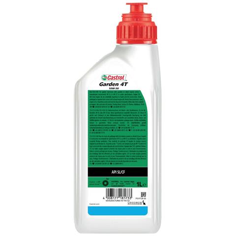 Olio Garden Lubrificante Motori 4t Giardinaggio 10w30 1l - Foto 2