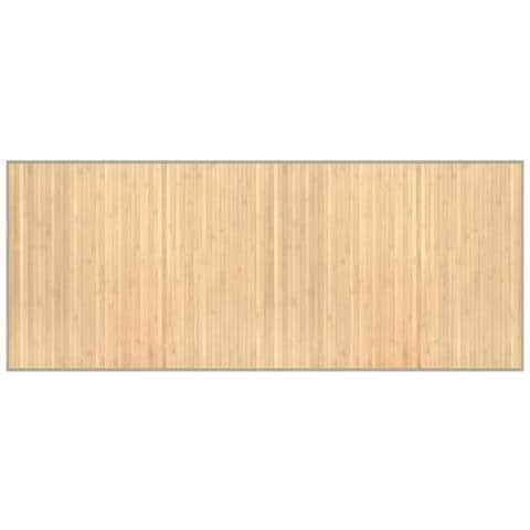 Tappeto Rettangolare Natura Chiaro 80x200 Cm In Bambù - Foto 2