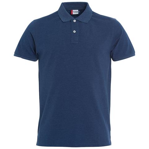 Premium Polo Blu Melange Xl - Foto 1