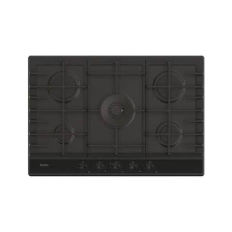 Piano cottura HAHG7W5HEB a Gas 5 Zone Cottura da 75 cm Colore Nero - Foto 1
