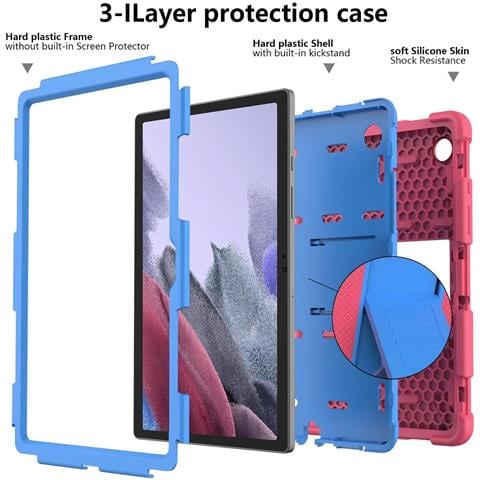 Custodia Resistente Per Samsung Galaxy Tab A7 10,4"" Con Supporto - Rosa Elegante E Pratica - Foto 2
