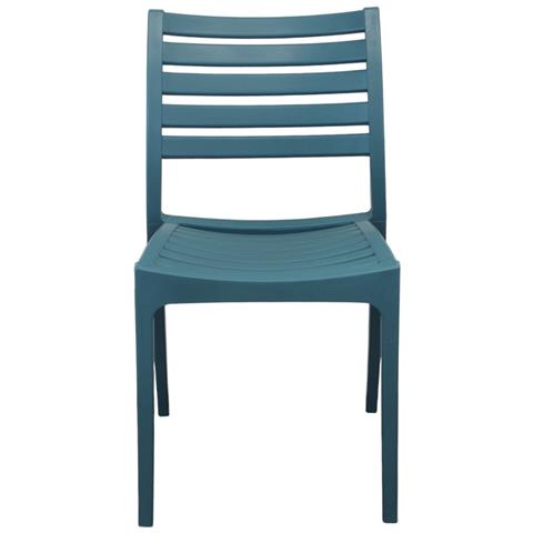 Zule - Set 4 Sedie Polipropilene Impilabile - Foto 2