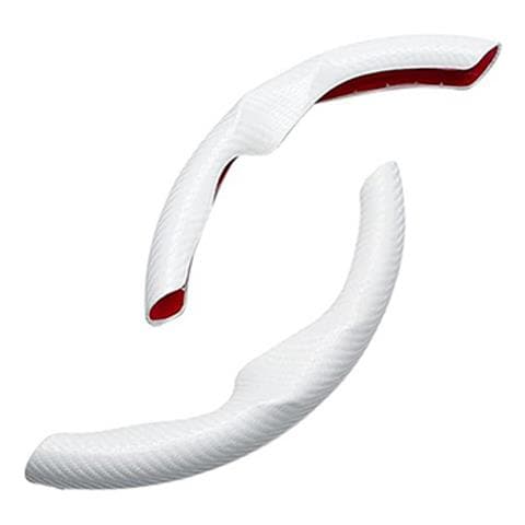 Coprivolante In Fibra Di Carbonio Per Tesla Model 3/y - Bianco (38 Cm) - Foto 1